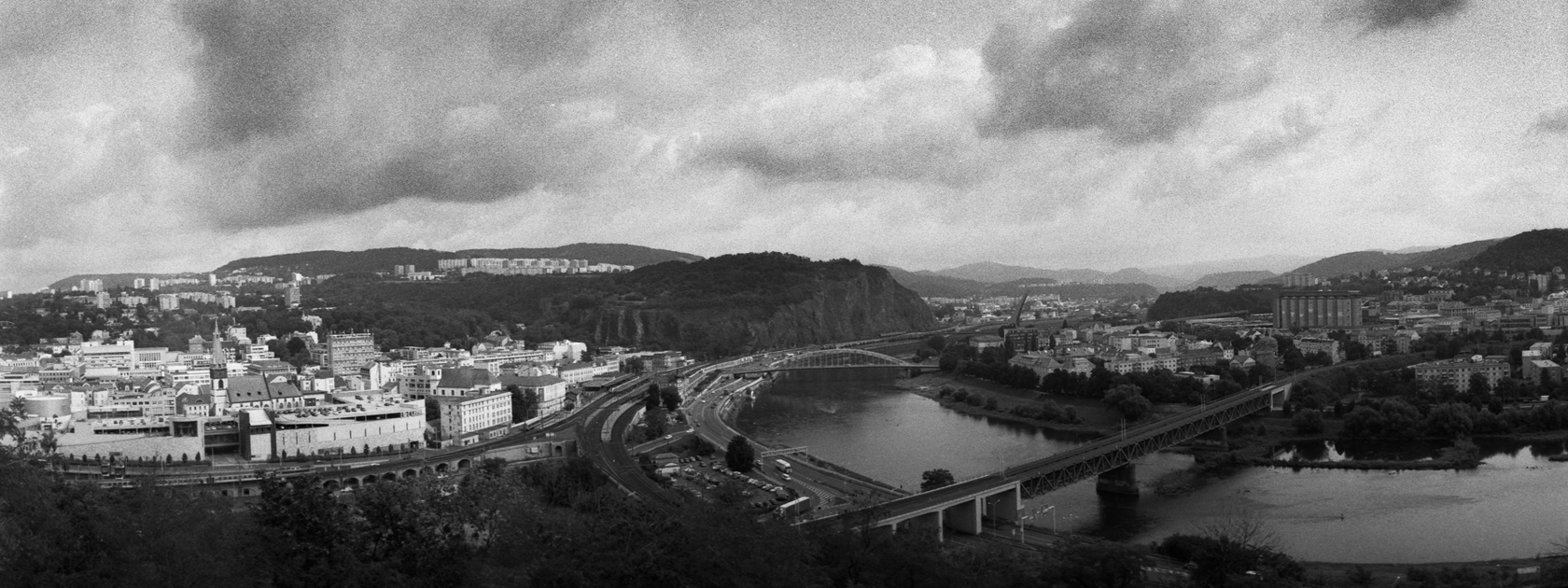 Ústí nad Labem pohledem z Větruše