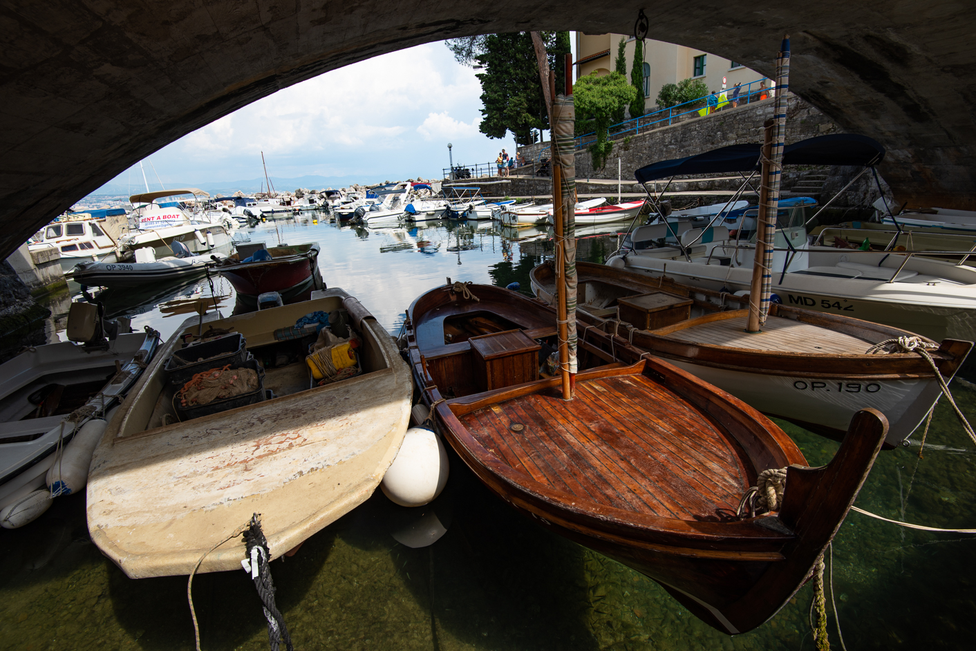Ičići - the fisherman's boats