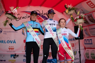 Gracia Orlová 2019 - general winner podium