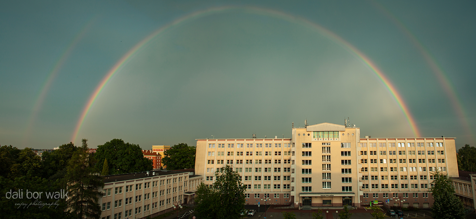RAINBOW OVER THE KORCHAGIN