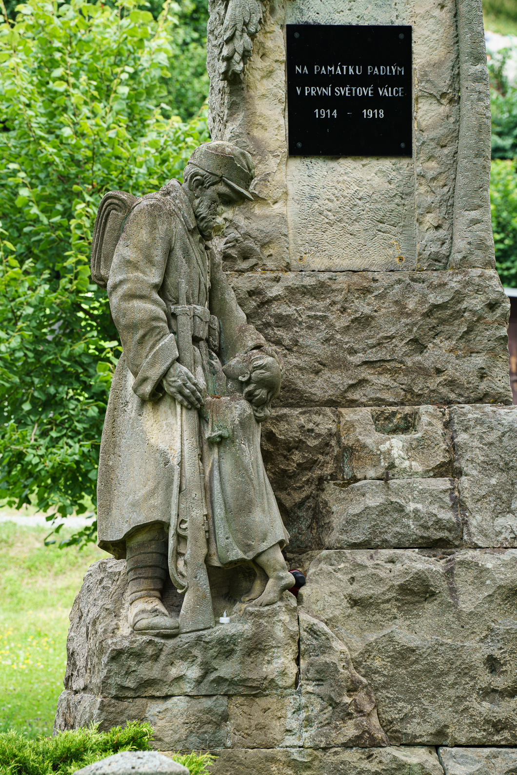 Památník padlým v 1. světové válce, Bělá nad Svitavou