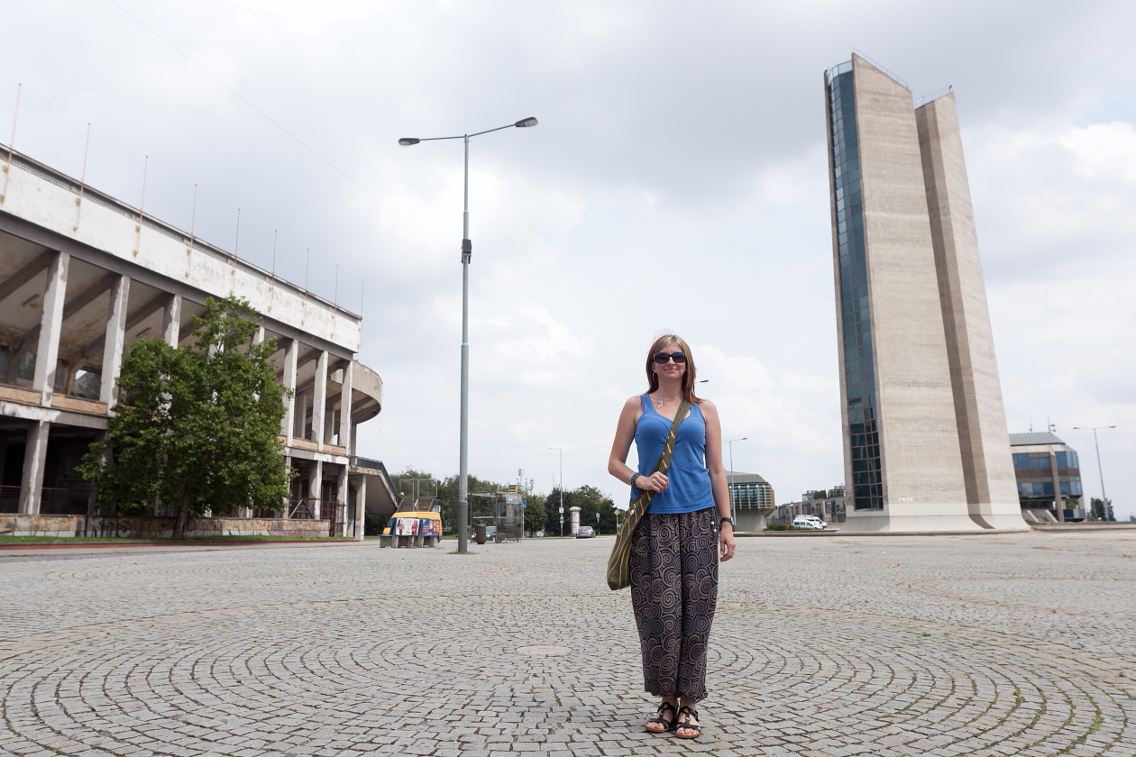 U stadionu na Strahově